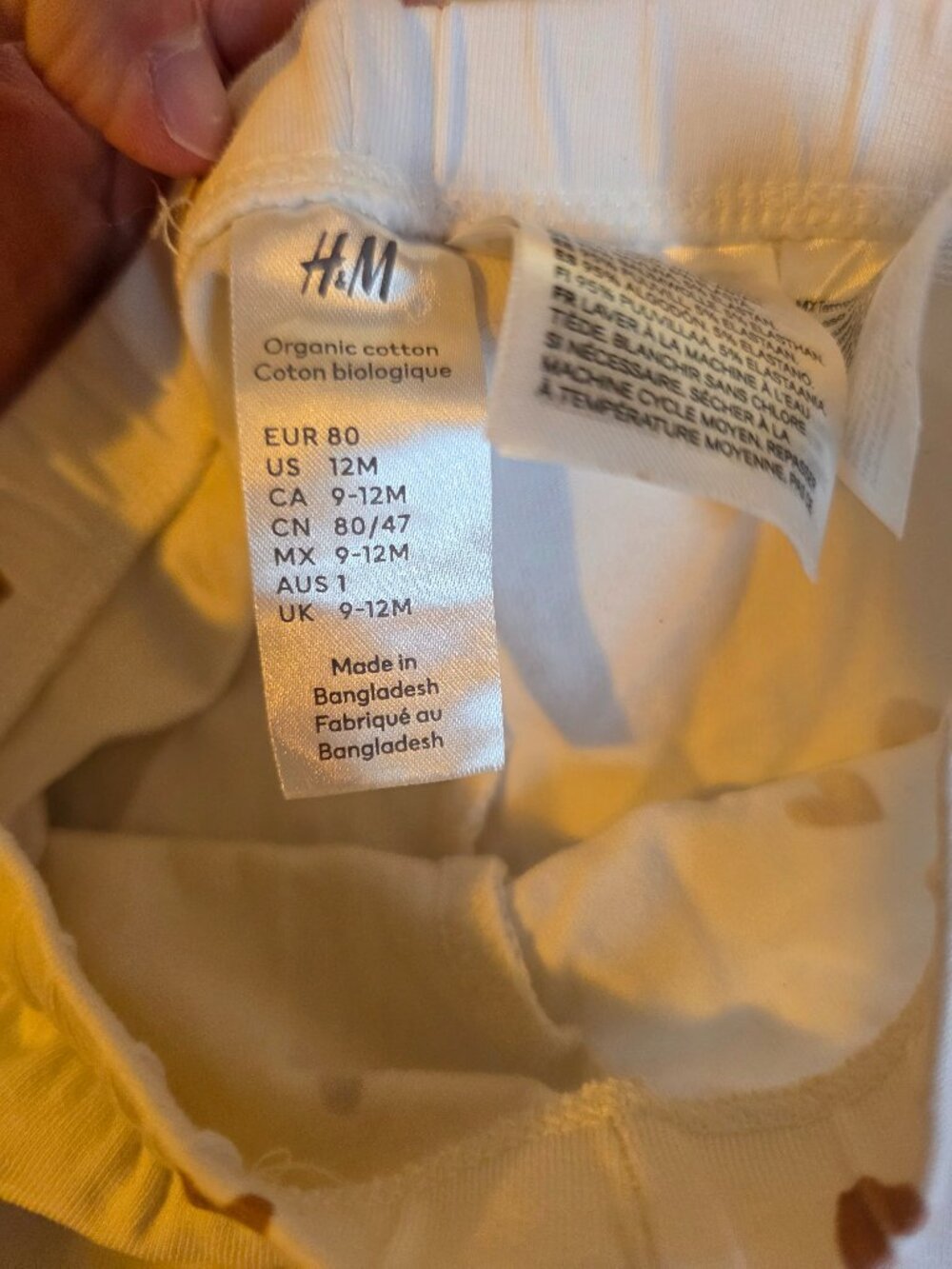 12M H&M Girls Pants